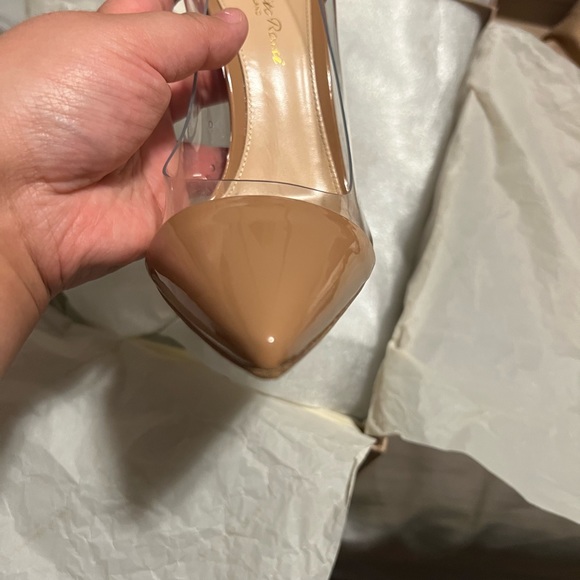 Gianvito Rossi Plexi heels size 35 nude - Picture 5 of 15